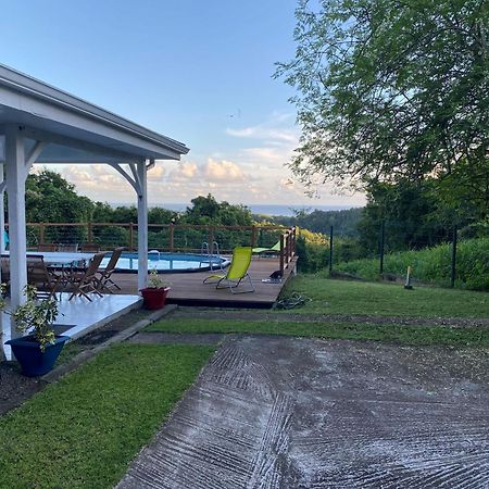 Les Terrasses De Maelle - Jolie Villa F4 Vue Mer Riviere-Salee Екстериор снимка